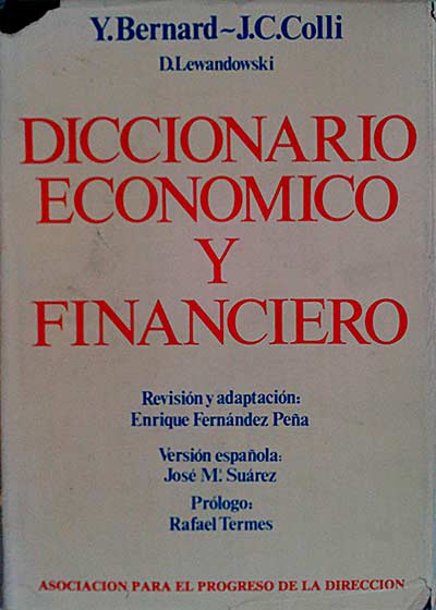 Diccionario económico y financiero