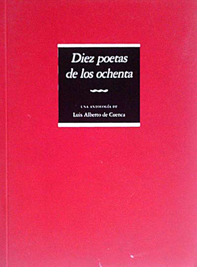 Diez poetas de los ochenta