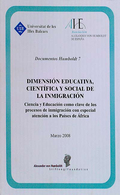 Dimensión educativa, científica y social de a inmigración