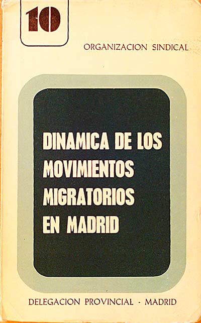 Dinámica de los movimientos migratorios en Madrid 