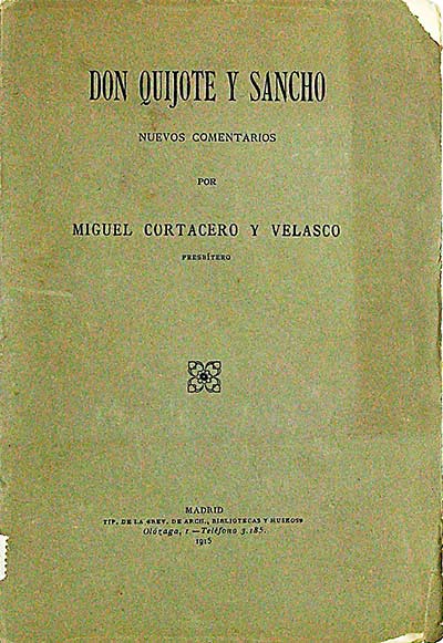 Don Quijote y Sancho