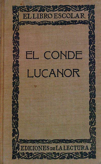 El conde Lucanor 