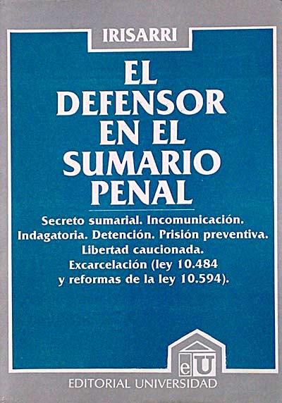 EL defensor en el sumario penal 