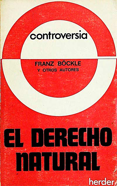 El derecho natural