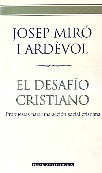 El desafío cristiano