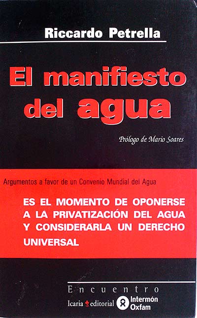 El manifiesto del agua