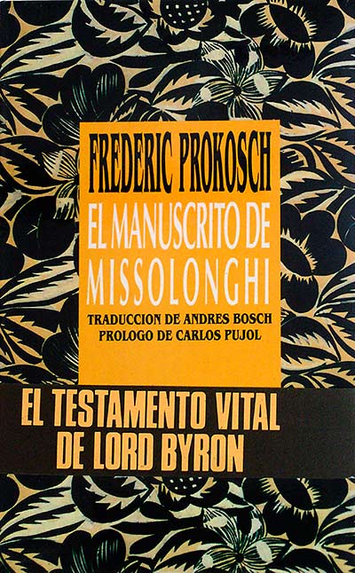 El manuscrito de missolonghi 