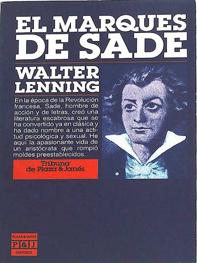 El marqués de Sade