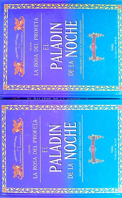 El Paladin de la Noche - 2 tomos