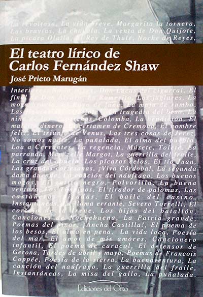 El teatro lírico de Carlos Fernández Shaw