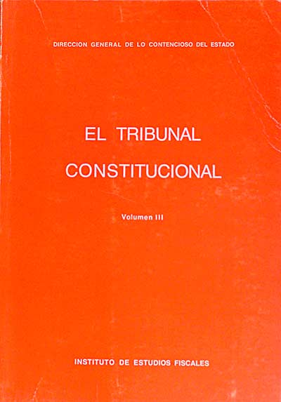 El tribunal constitucional III