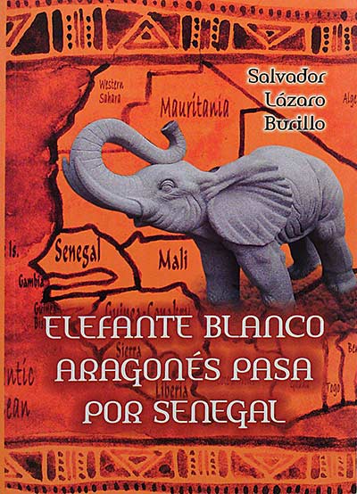 Elefante blanco aragonés pasa por Senegal