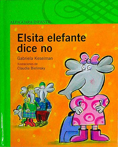 Elsita elefante dice no