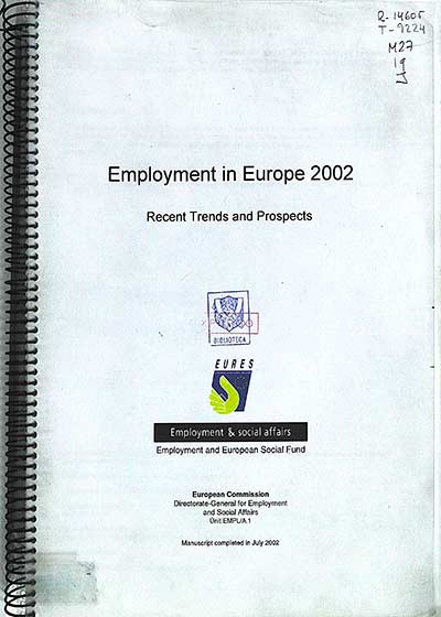 Employment in Europe 2002: Recent Trends and Prospects