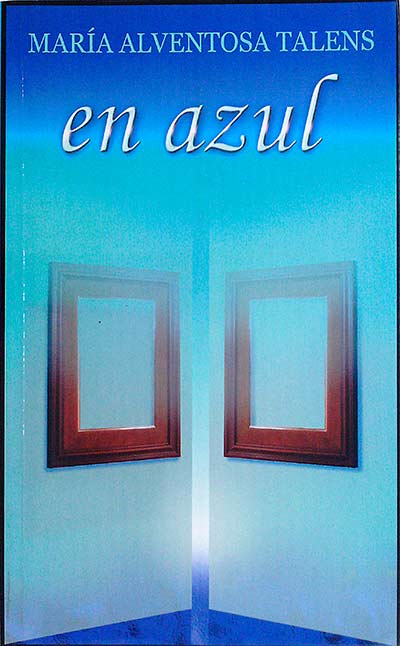 En azul