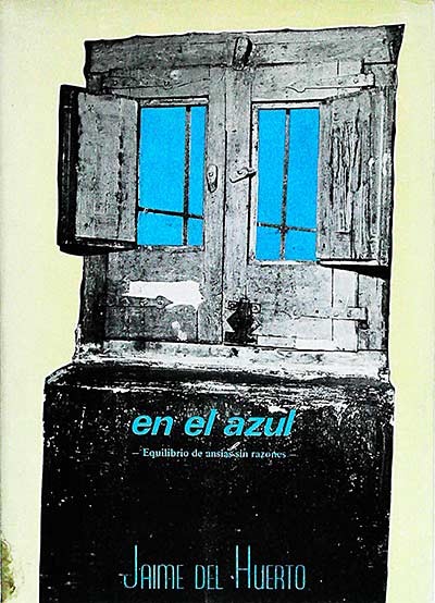 En el azul