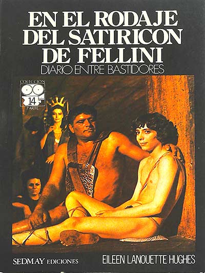 En el rodaje de satiricon de fellini