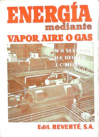 Energía mediante vapor, aire o gas