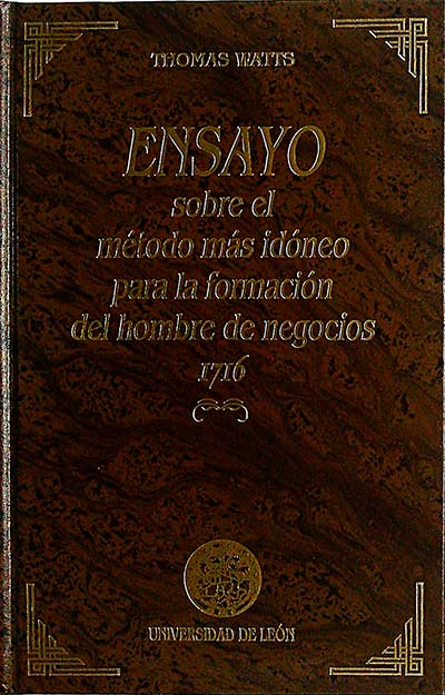 Ensayo sobre el método más idóneo para la formación del hombre de negocios