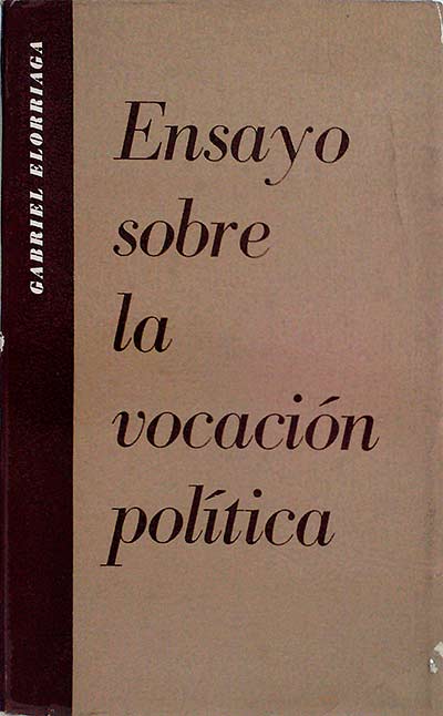 Ensayo sobre la vocación política