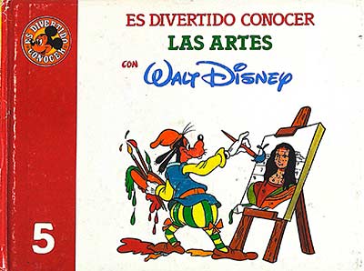 Es divertido conocer las artes con Walt Disney