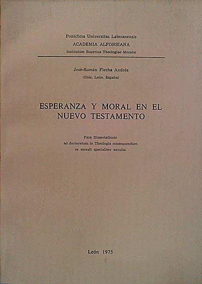 Esperanza y moral en el nuevo testamento