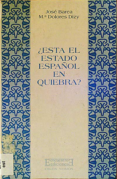 ¿Está el Estado Español en quiebra?