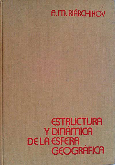 Estructura y dinámica de la esfera geografía