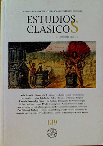 Estudios Clásicos :nº 139