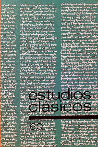 Estudios Clásicos Nº 60
