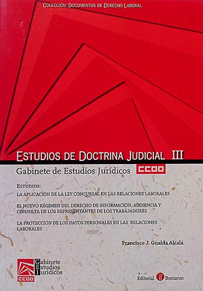 Estudios de doctrina judicial III