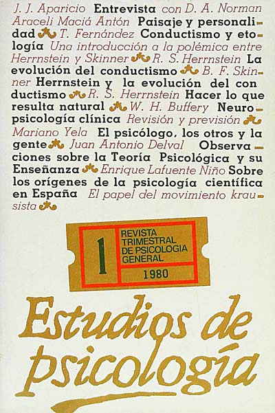 Estudios de psicología nº1