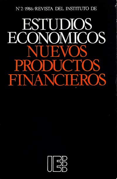 Estudios económicos. Nuevos productos financieros