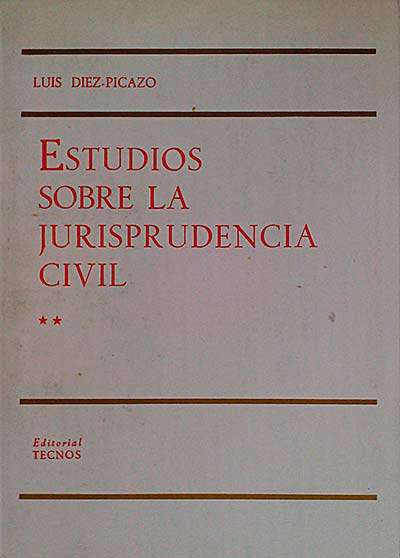 Estudios sobre la jurisprudencia civil 2