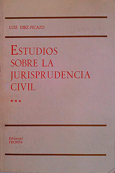 Estudios sobre la jurisprudencia civil 3