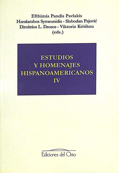Estudios y homenajes hispanoamericanos IV