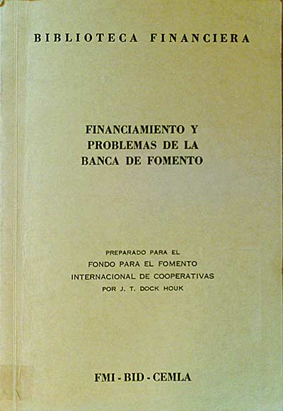 Financiamiento y problemas de la banca