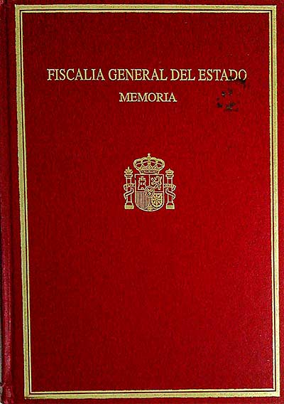Fiscalia General del Estado. Memoria 1995