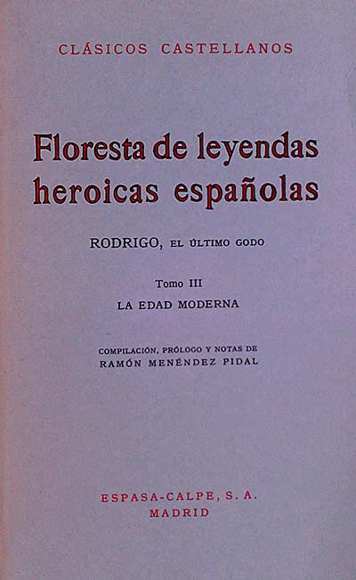 Floresta de leyendas heroicas españolas