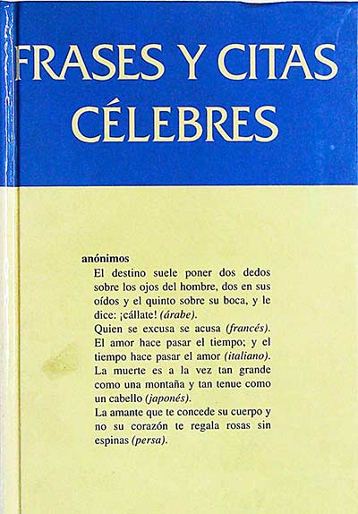 Frases y citas célebres