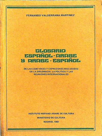 Glosario Español-Árabe y Árabe-Español