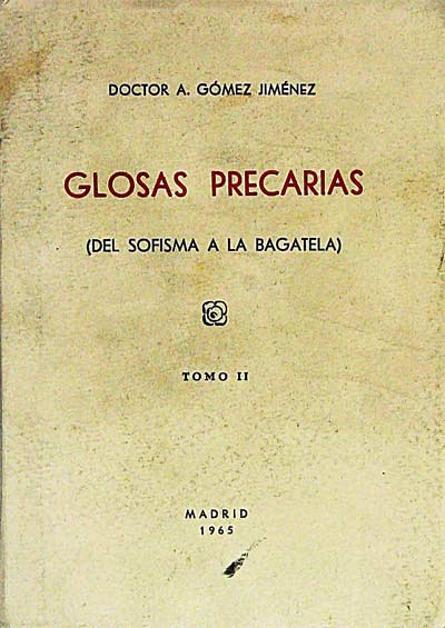 Glosas precarias. Tomo II