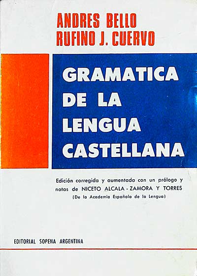Gramática de la lengua castellana