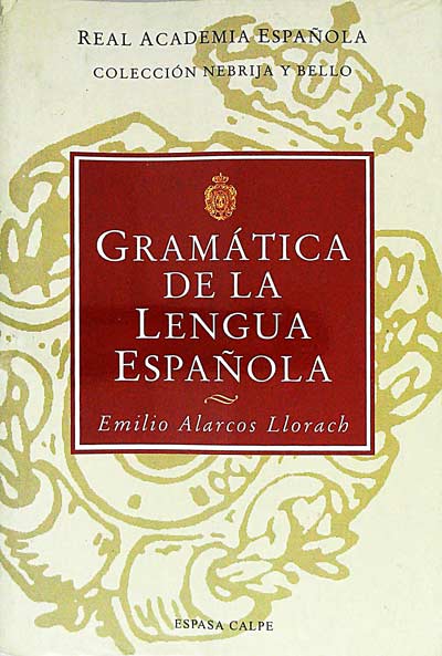 Gramática de la lengua española
