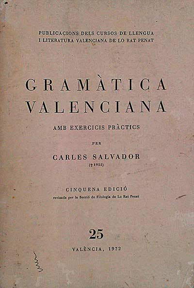 Gramàtica valenciana