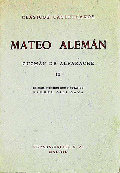 Guzmán de Alfarache 3