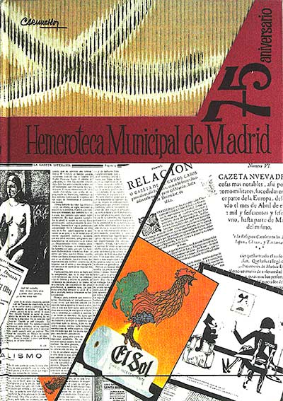 Hemeroteca municipal de Madrid. 75 Aniversario
