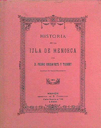 Historia de la Isla de Menorca