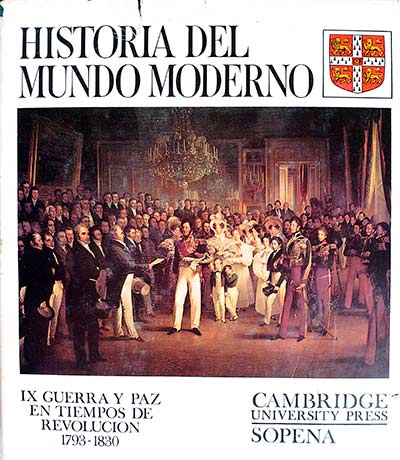 Historia del mundo moderno IX