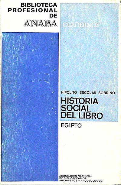 Historia social del libro. Egipto